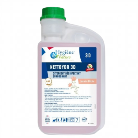 ENT-135-0 NETTOYANT SOLS D.D.S 1L doseur - JASMIN-PECHE (PROME NEGOCE)